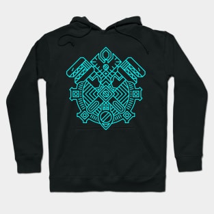 Gnome — Race Crest (color) Hoodie